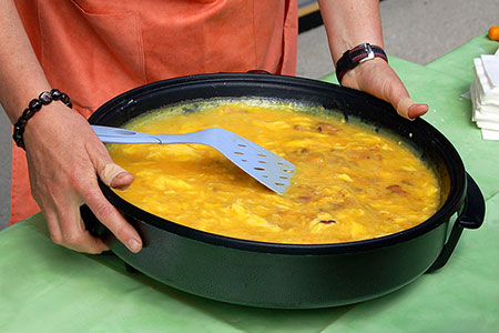 scrambled eggs